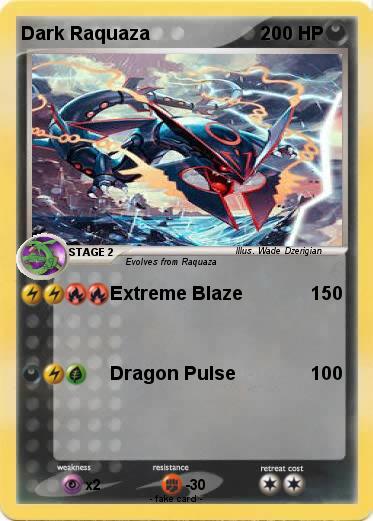 Pokemon Dark Raquaza