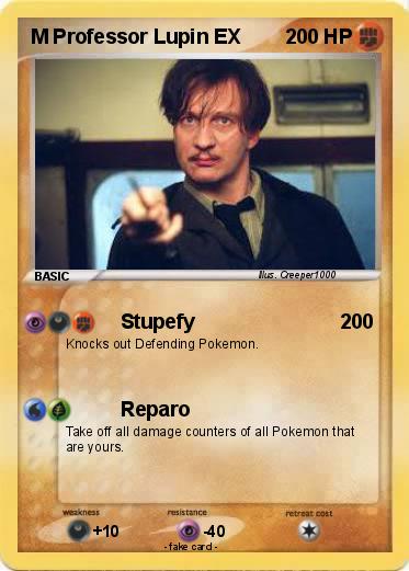 Pokemon M Professor Lupin EX