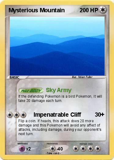 Pokemon Mysterious Mountain