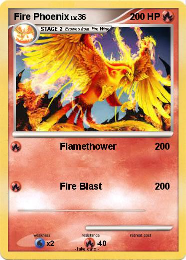 Pokemon Fire Phoenix