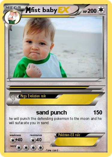 Pokemon fist baby