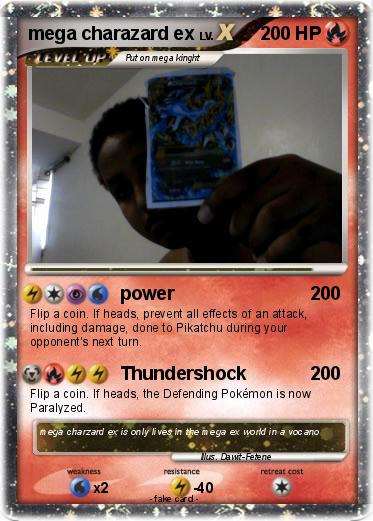 Pokemon mega charazard ex