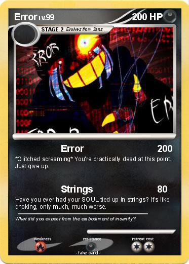 Pokemon Error