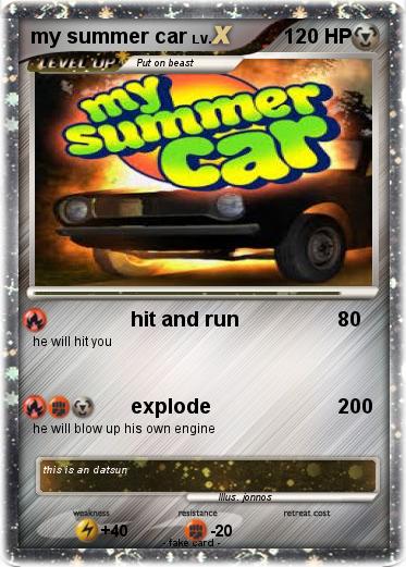 Pokemon my summer car
