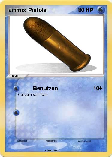 Pokemon ammo: Pistole