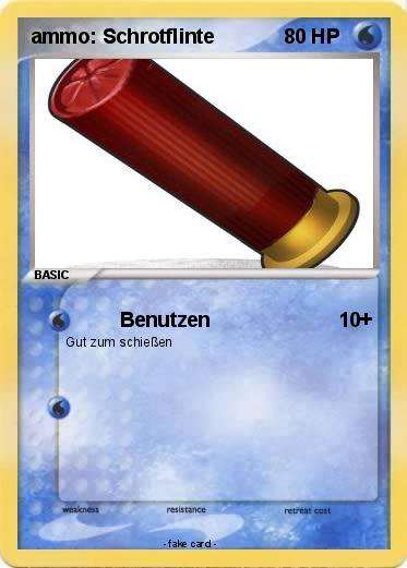Pokemon ammo: Schrotflinte