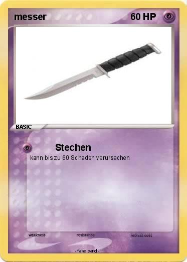Pokemon messer