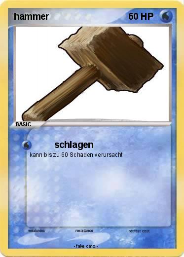 Pokemon hammer