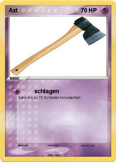Pokemon Axt