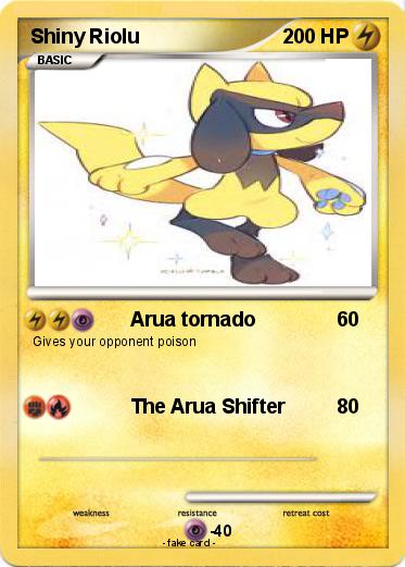 Pokemon Shiny Riolu