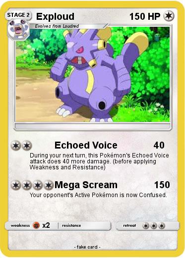 Pokemon Exploud