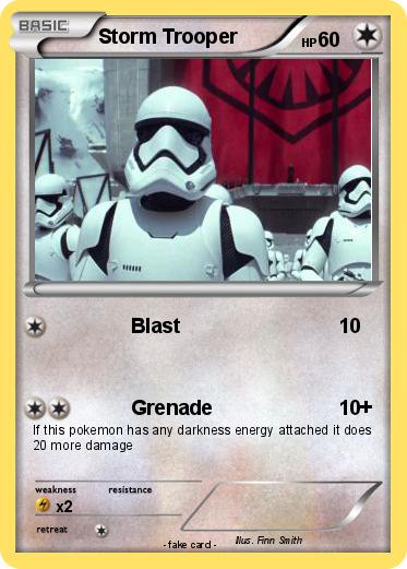 Pokemon Storm Trooper