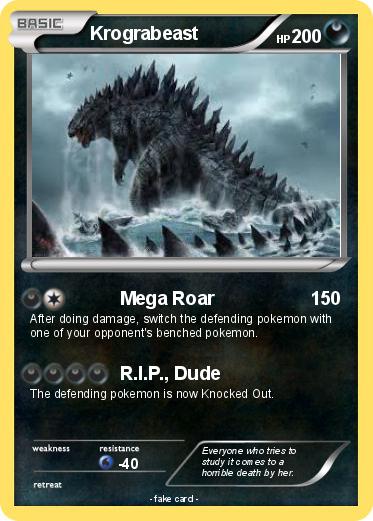 Pokemon Krograbeast