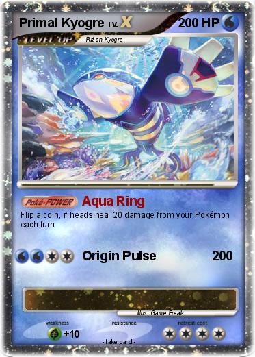Pokemon Primal Kyogre