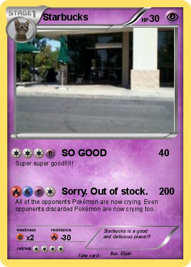 Pokemon Starbucks