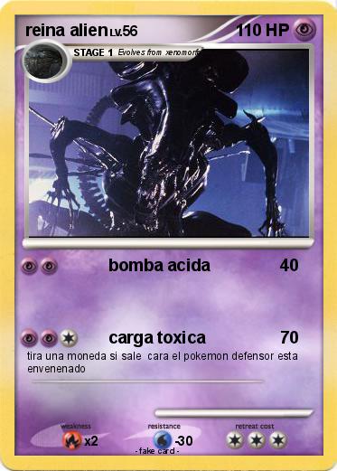 Pokemon reina alien
