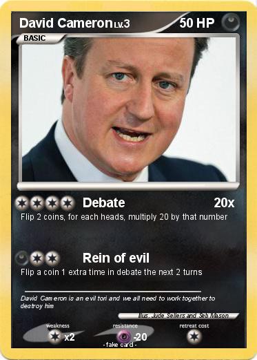 Pokemon David Cameron