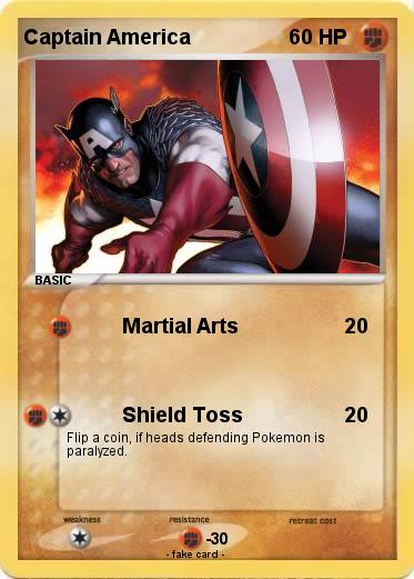 Pokemon Captain America