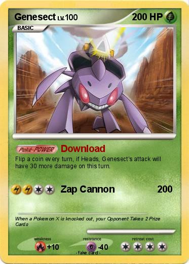 Pokemon Genesect