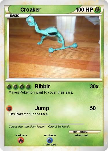 Pokemon Croaker