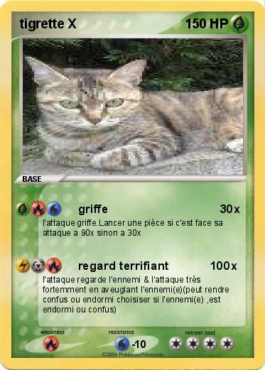 Pokemon tigrette X