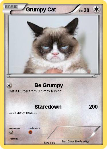 Pokemon Grumpy Cat