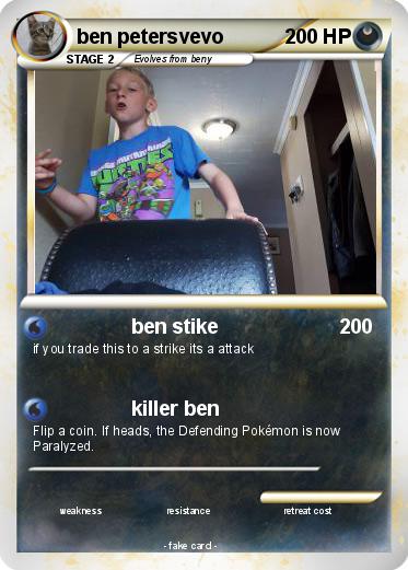 Pokemon ben petersvevo