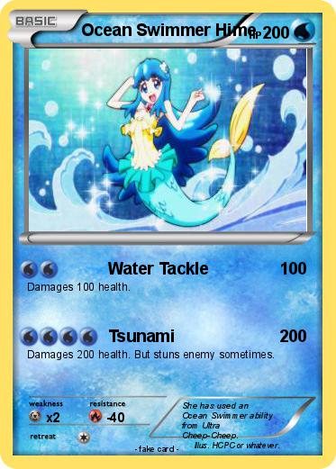Pokemon Ocean Swimmer Hime