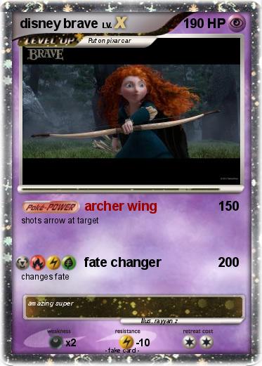 Pokemon disney brave