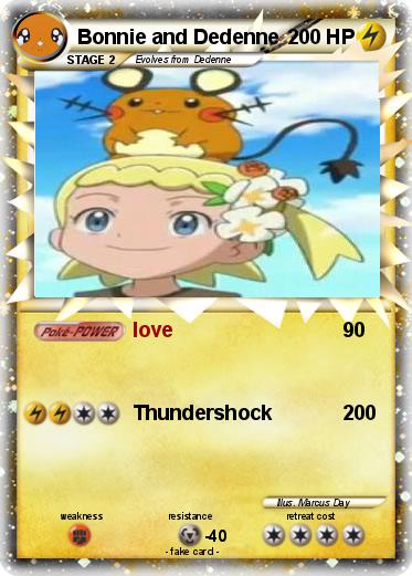 Pokemon Bonnie and Dedenne