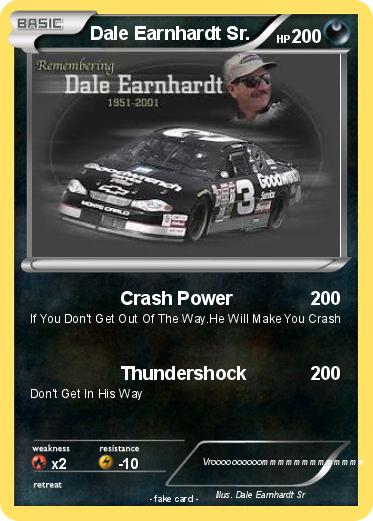 Pokemon Dale Earnhardt Sr.