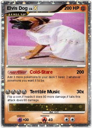 Pokemon Elvis Dog