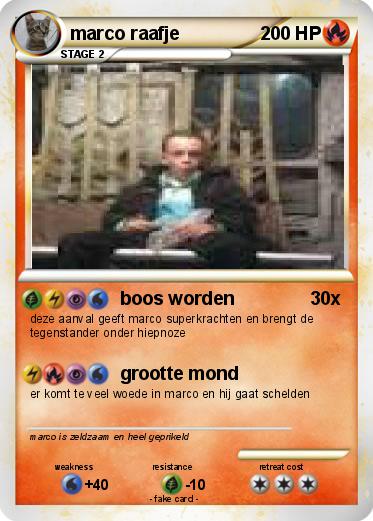 Pokemon marco raafje