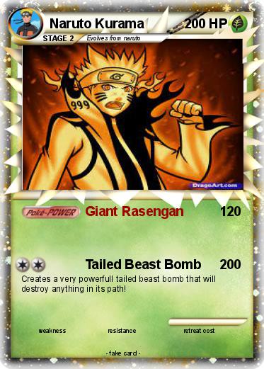 Pokemon Naruto Kurama