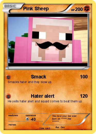 Pokemon Pink Sheep