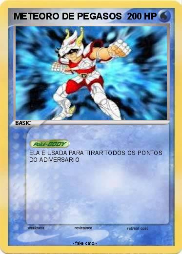 Pokemon METEORO DE PEGASOS