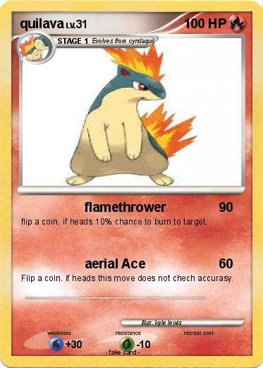Pokemon quilava