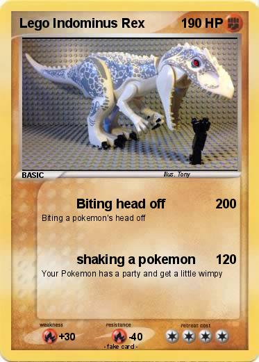 Pokemon Lego Indominus Rex