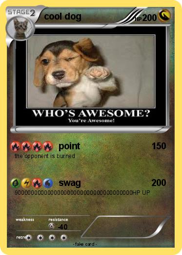 Pokemon cool dog