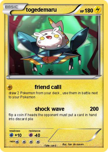 Pokemon togedemaru
