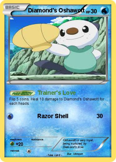 Pokemon Diamond's Oshawott