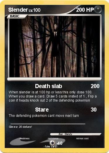 Pokemon Slender