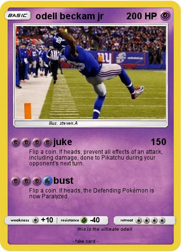 Pokemon odell beckam jr