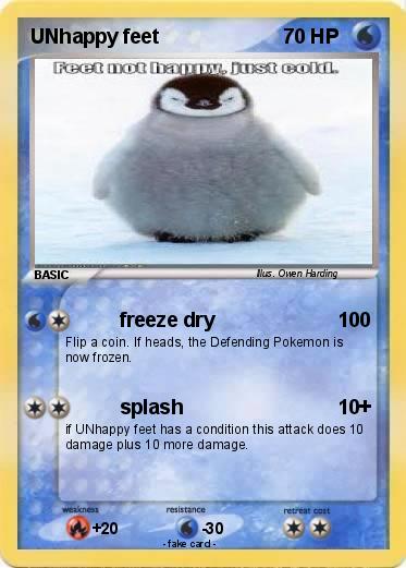 Pokemon UNhappy feet