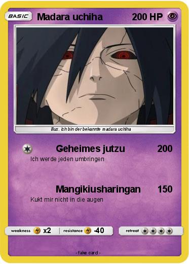 Pokemon Madara uchiha