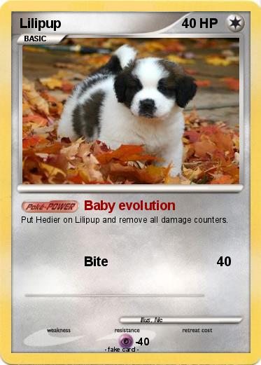 Pokemon Lilipup