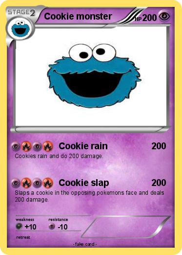Pokemon Cookie monster