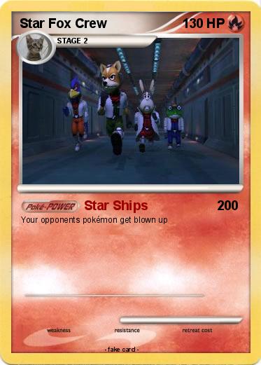 Pokemon Star Fox Crew