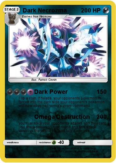 Pokemon Dark Necrozma