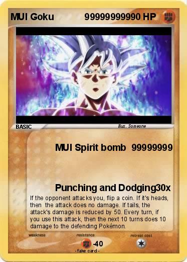 Pokemon MUI Goku            999999999